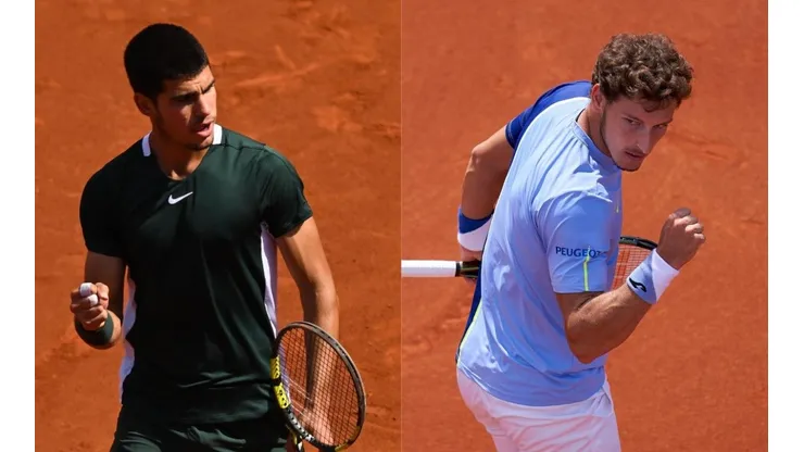 Carlos Alcaraz y Pablo Carreño Busta van por el ATP 500 de Barcelona