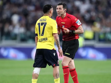 Medel recibe duro castigo en Italia tras su expulsión con el Bologna