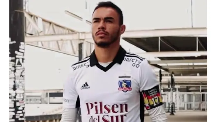 Suazo fue el encargado de la voz de mando en el Aniversario 97 de Colo Colo