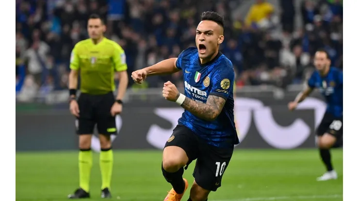 Inter de Milán se pone en ventaja con gol de Lautaro Martínez