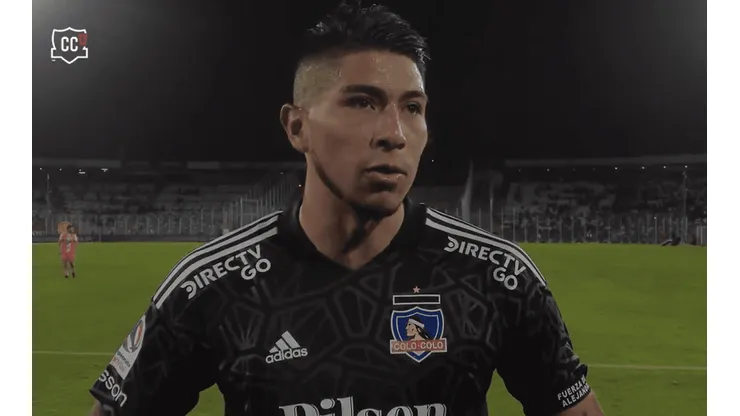 Cortés enfocado y mentalizado con el presente de Colo Colo.