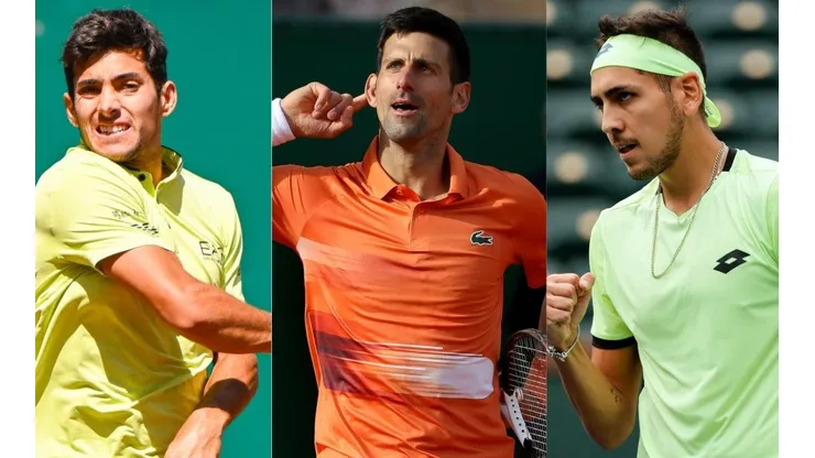 Cristian Garin, Novak Djokovic y Alejandro Tabilo son parte del ATP 250 de Belgrado