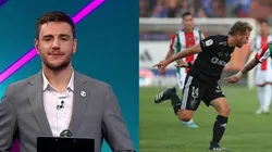 El panelista de TNT criticó el partido de la U ante Palestino.