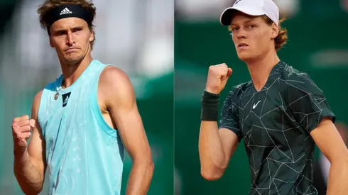 Alexander Zverev y Jannik Sinner se ven las caras por los cuartos de final del Masters 1000 de Montecarlo 2022