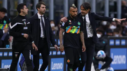 Arturo Vidal viene ingresando desde el banco de suplentes en los últimos partidos del Inter de Milán