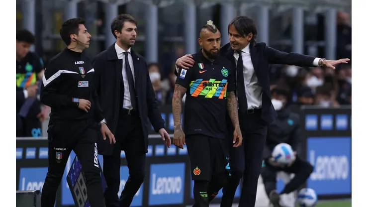 Arturo Vidal viene ingresando desde el banco de suplentes en los últimos partidos del Inter de Milán