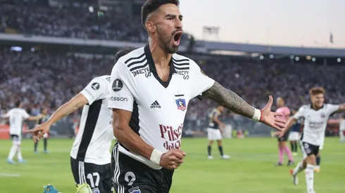 Juan Martín Lucero inauguró el marcador en el Monumental