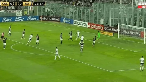 Video: Gol de Lucero para abrir el marcador a favor de Colo Colo.