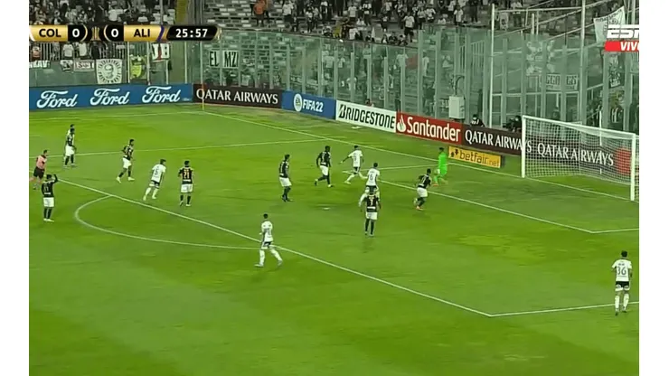 Video: Gol de Lucero para abrir el marcador a favor de Colo Colo.