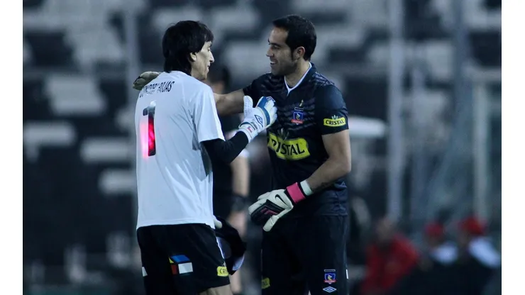 Roberto Rojas saluda el día de su cumpleaños a Claudio Bravo