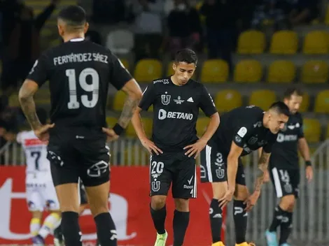 Referente azul se chorea: "Hoy cualquiera le gana a la U"