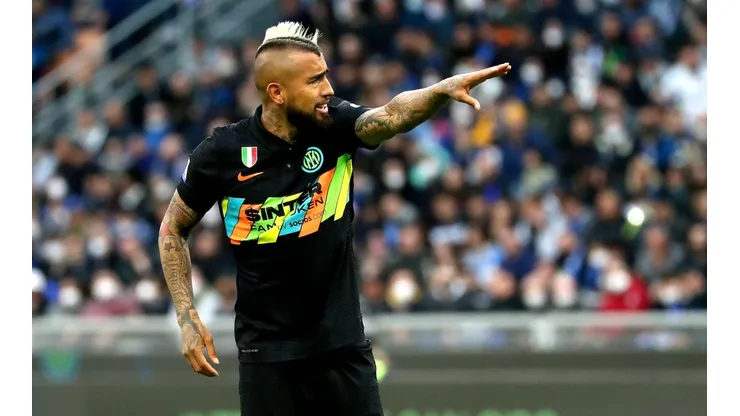 Arturo Vidal ingresó en el segundo tiempo en triunfo del Inter de Milán