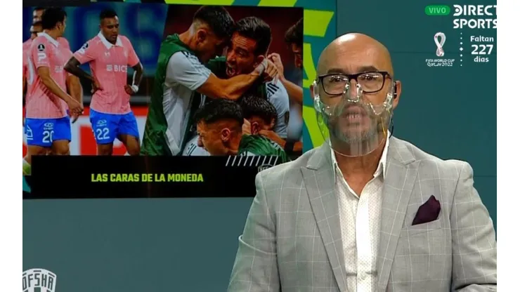 El periodista comentó lo que fue el debut de los equipos chilenos en el torneo