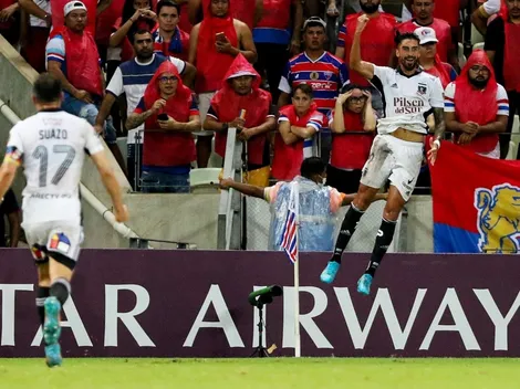 Video: Gol de Lucero para adelantar a Colo Colo frente a Fortaleza