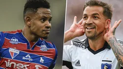 Fortaleza vs. Colo Colo por la Copa Libertadores (Fotos: Getty y Twitter Colo Colo).