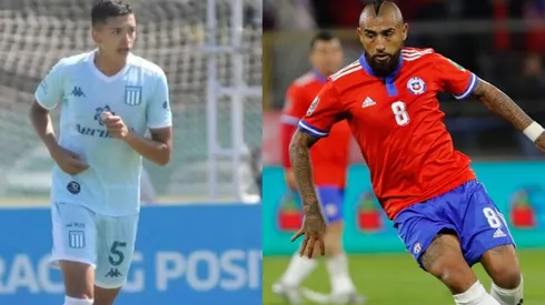 Joven promesa de Racing jugará por La Roja Sub 20 y admira a Vidal.