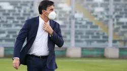 El intenso momento entre Quinteros y Rojas.