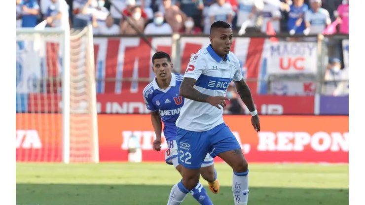El volante fue una de las figuras del encuentro ante los azules