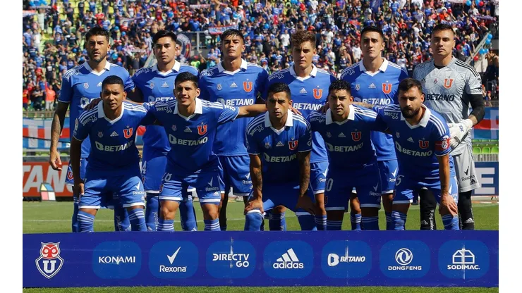 Universidad de Chile define su formación para el Clásico Universitario.