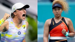 Iga Swiatek y Naomi Osaka van por el WTA 1000 de Miami