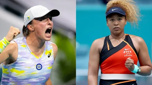 Iga Swiatek y Naomi Osaka van por el WTA 1000 de Miami