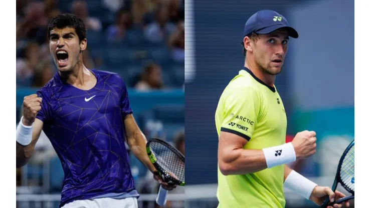 Alcaraz y Ruud van por su primer Masters 1000.