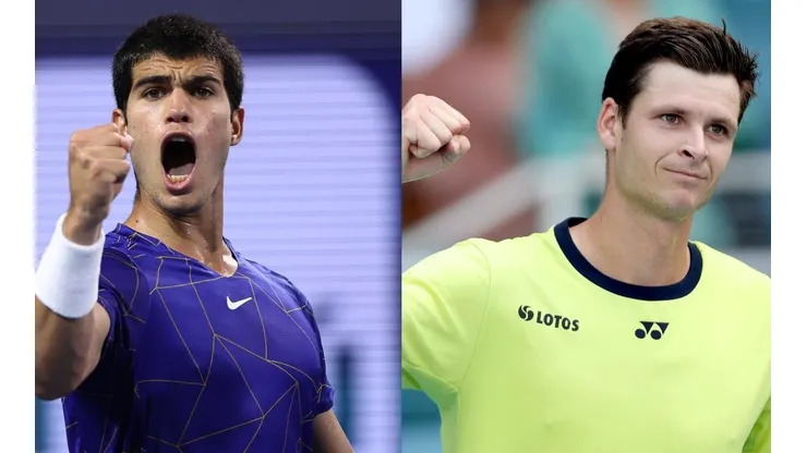 El español y el polaco se verán las caras en las semifinales en Miami.