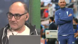 El periodista se refirió al cambio de esquema que está realizando el DT en La Franja