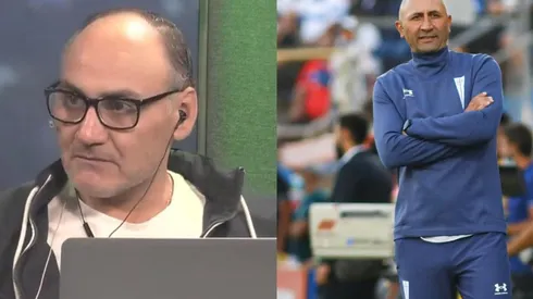 El periodista se refirió al cambio de esquema que está realizando el DT en La Franja