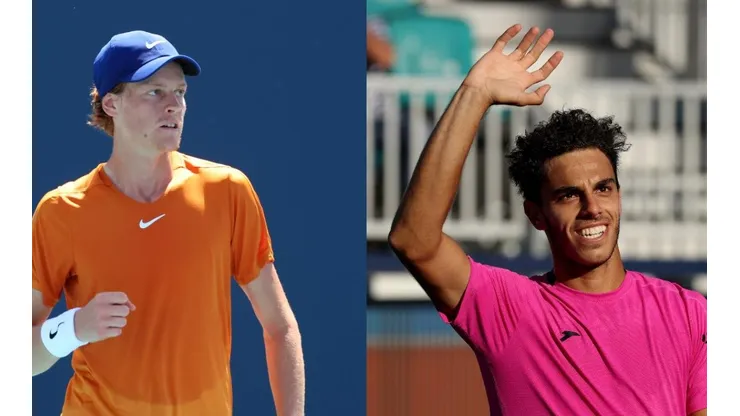 Cerúndolo y Sinner se verán las caras en los cuartos de final del M1000 de Miami.