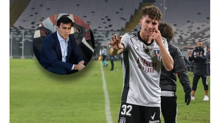 El DT albo comentó la situación del joven delantero en el plantel