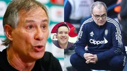 Caamaño se la juega por Holan y Bielsa para que asuman en La Roja.