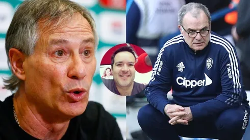 Caamaño se la juega por Holan y Bielsa para que asuman en La Roja.