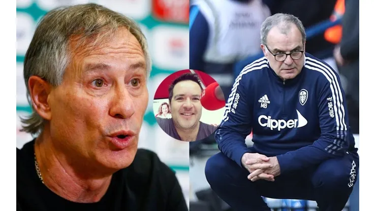 Caamaño se la juega por Holan y Bielsa para que asuman en La Roja.