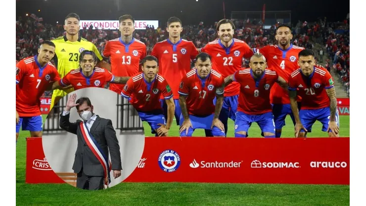 Presidente Boric envía un mensaje a los futbolistas de la selección chilena