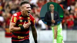 El periodista se refirió al momento que vive el delantero en Sport Recife