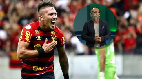 El periodista se refirió al momento que vive el delantero en Sport Recife