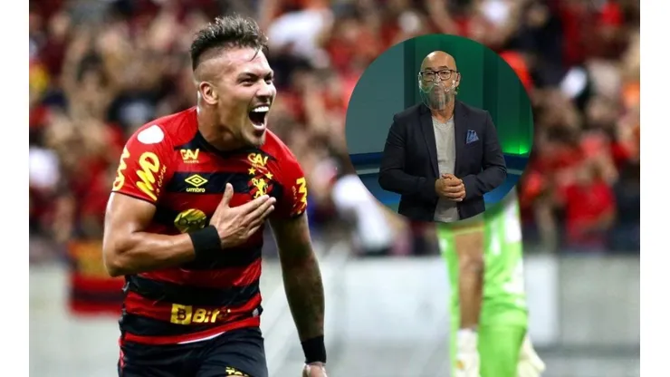 El periodista se refirió al momento que vive el delantero en Sport Recife