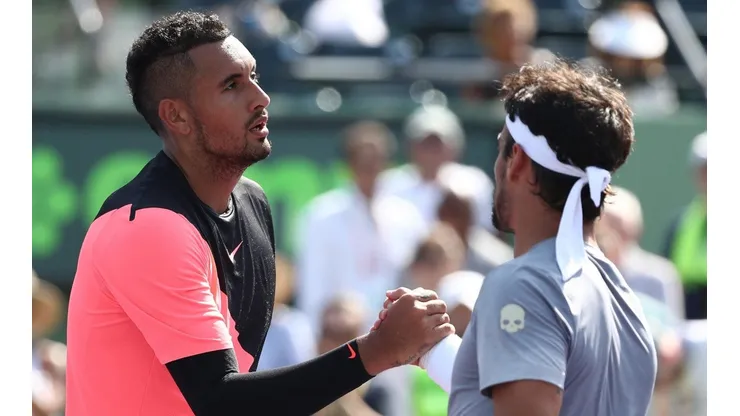Kyrgios o Fognini, uno de los dos estará en la cuarta ronda de Miami