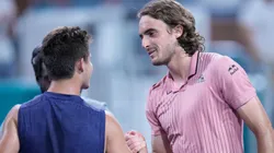Tsitsipas es el favorito para quedarse con este partido.