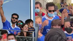 Johhny Herrera recibe el cariño de los fanáticos de Universidad de Chile