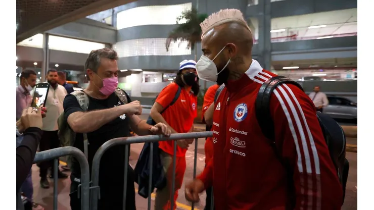 Hincha de Flamengo le pide a Vidal que vaya al Mengao.