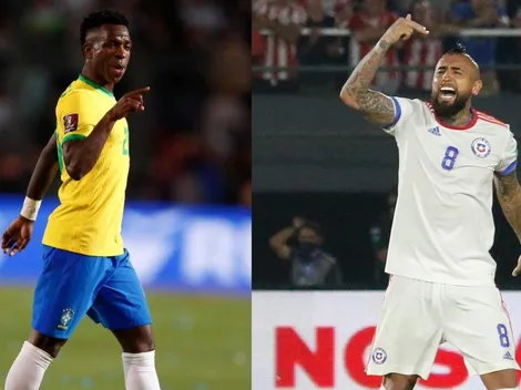 Vinicius Jr alabó a Arturo Vidal: "Yo creo que es el jugador más peligroso"