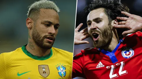 Brasil vs. Chile por las Eliminatorias Conmebol (Fotos: Getty).