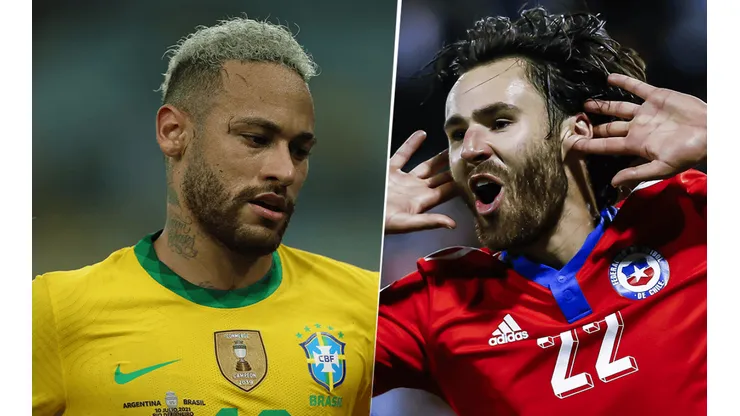 Brasil vs. Chile por las Eliminatorias Conmebol (Fotos: Getty).