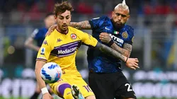 El Rey Arturo fue titular en lo que fue la igualdad de su Inter ante la Fiorentina