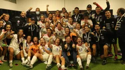 El elenco chileno superó dos a cero a las albirrojas