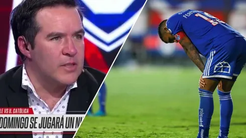 Caamaño dejó en evidencia que cuando la U estuvo en ventaja tuvo miedo