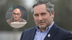 El periodista advirtió a los hinchas azules de los desmanes en Santa Laura.