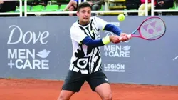 Barrios va por las semifinales del Challenger de Concepción.